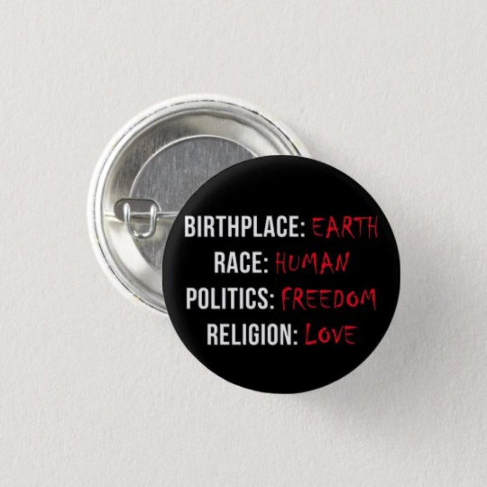 Free Spirit Button - Picture 3 of 3